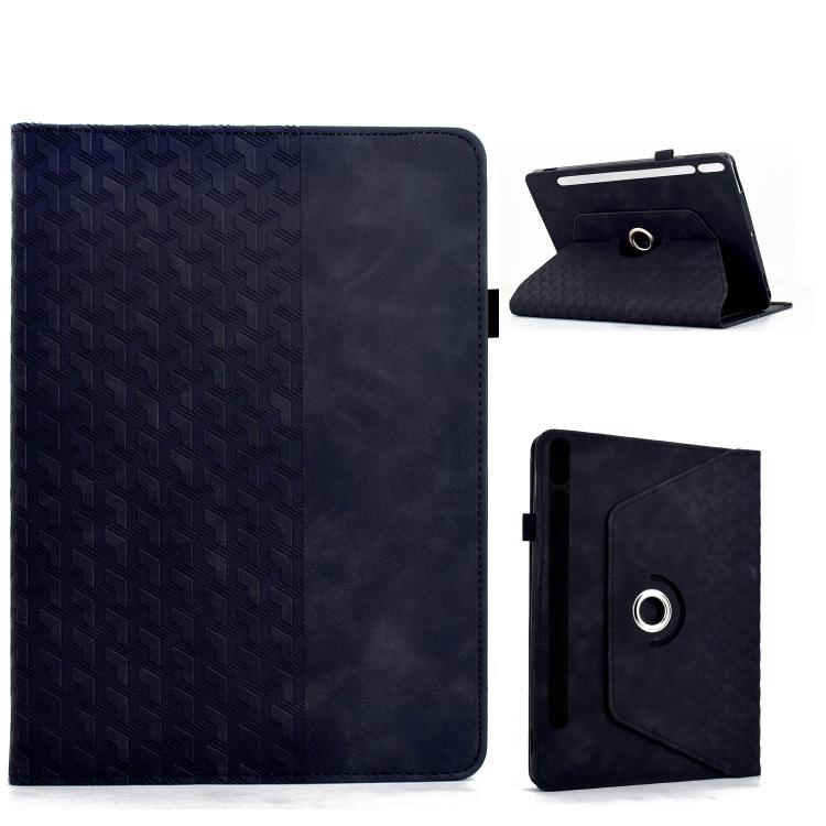 Rotatable Building Blocks Embossed Smart Leather Tablet Case, For Samsung Galaxy Tab A11+ / A9+, For Samsung Galaxy Tab S10 FE / S9, For Samsung Galaxy Tab S6 Lite 2024, For Samsung Galaxy Tab S9 FE+ / S9+, For Samsung Galaxy Tab A7 10.4 / T500