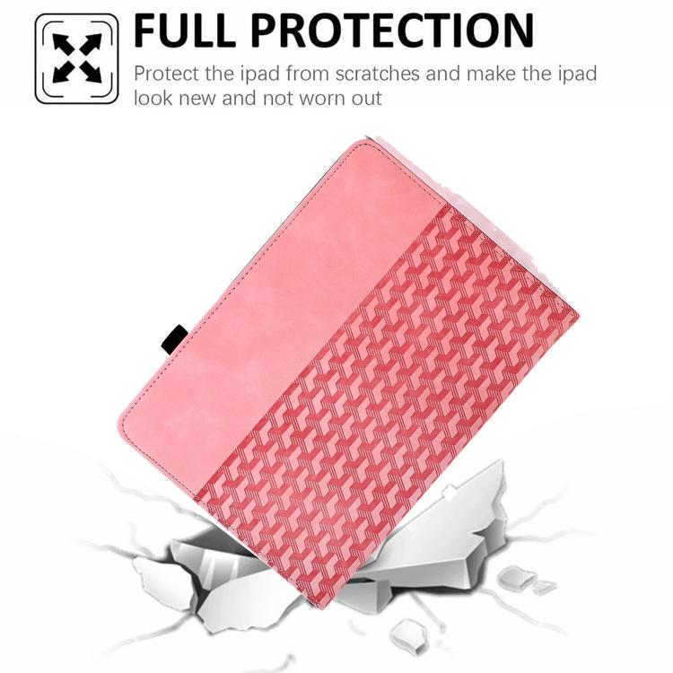 Rotatable Building Blocks Embossed Smart Leather Tablet Case, For Samsung Galaxy Tab A11+ / A9+, For Samsung Galaxy Tab S10 FE / S9, For Samsung Galaxy Tab S6 Lite 2024, For Samsung Galaxy Tab S9 FE+ / S9+, For Samsung Galaxy Tab A7 10.4 / T500