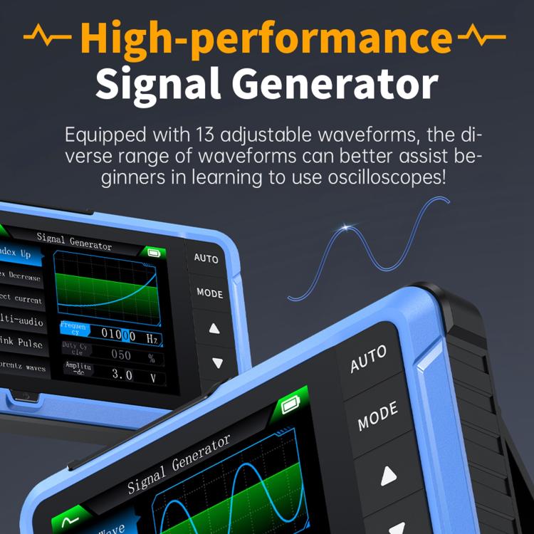 FNIRSI DSO510 Handheld Small Digital Portable Tablet Oscilloscope, DSO510