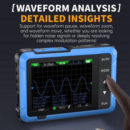 FNIRSI DSO510 Handheld Small Digital Portable Tablet Oscilloscope, DSO510