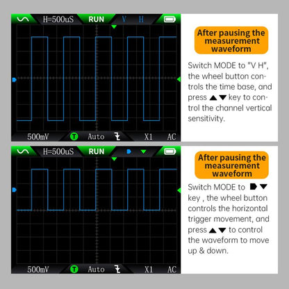 FNIRSI DSO510 Handheld Small Digital Portable Tablet Oscilloscope, DSO510