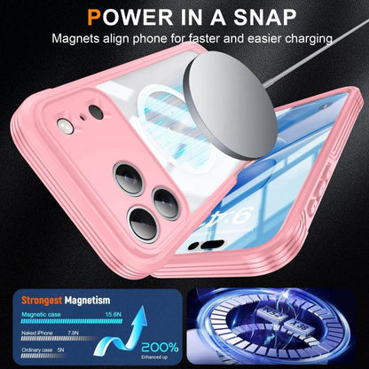 Life Waterproof MagSafe Magnetic Rugged Phone Case, For iPhone 18 Pro, For iPhone 18 Pro Max, For iPhone 17 Pro Max, For iPhone 17 Pro