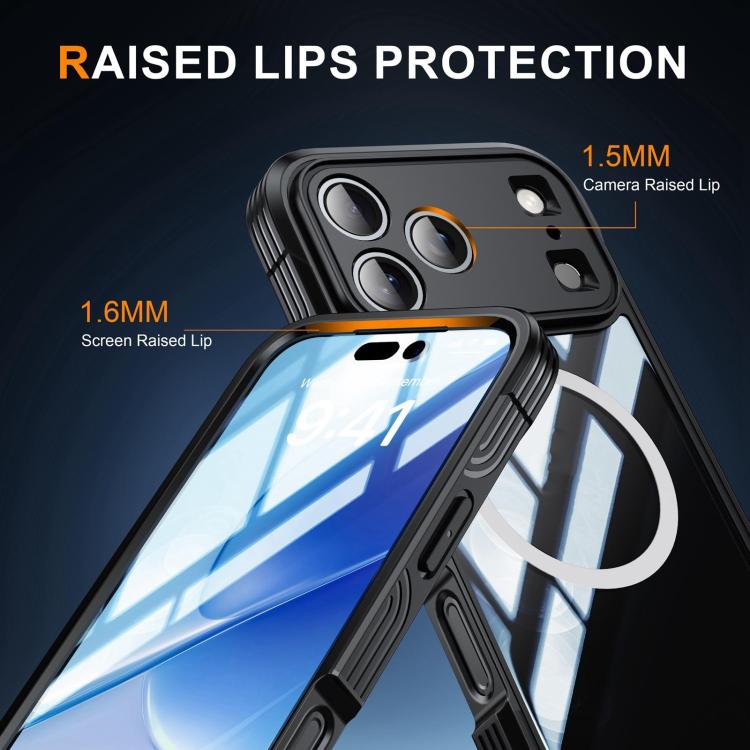 Life Waterproof MagSafe Magnetic Rugged Phone Case, For iPhone 18 Pro, For iPhone 18 Pro Max, For iPhone 17 Pro Max, For iPhone 17 Pro