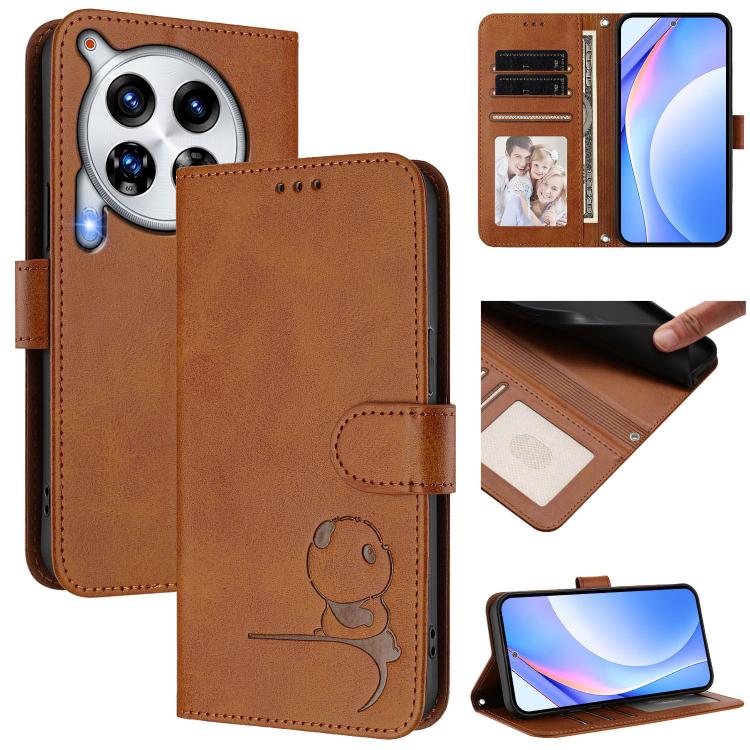Litter Panda Embossing RFID Leather Phone Case with Lanyard, For Tecno Pop 6C / itel A18, For Tecno Spark 10 Pro Magic, For Tecno Pova 6 4G, For Tecno Pova 6 5G / Pova 6 Pro 5G, For Tecno Camon 30 Pro 5G, For Tecno Camon 30 Premier                     ...