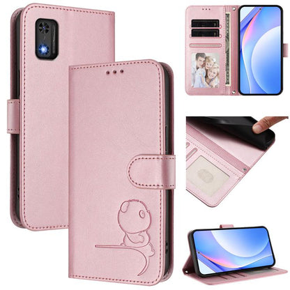 Litter Panda Embossing RFID Leather Phone Case with Lanyard, For Tecno Pop 6C / itel A18, For Tecno Spark 10 Pro Magic, For Tecno Pova 6 4G, For Tecno Pova 6 5G / Pova 6 Pro 5G, For Tecno Camon 30 Pro 5G, For Tecno Camon 30 Premier                     ...