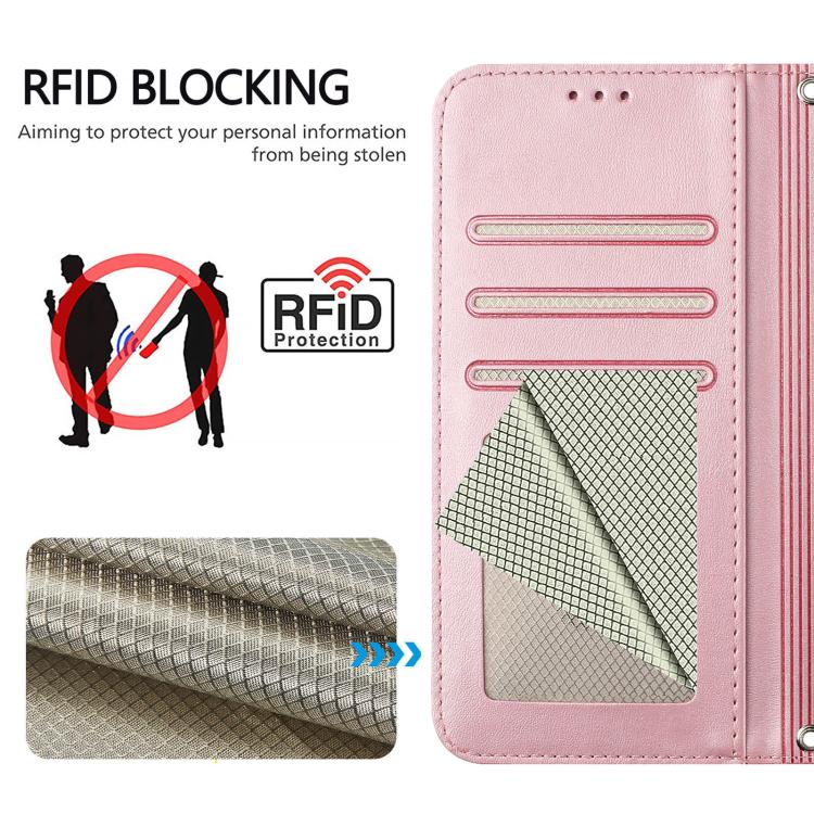 Litter Panda Embossing RFID Leather Phone Case with Lanyard, For Tecno Pop 6C / itel A18, For Tecno Spark 10 Pro Magic, For Tecno Pova 6 4G, For Tecno Pova 6 5G / Pova 6 Pro 5G, For Tecno Camon 30 Pro 5G, For Tecno Camon 30 Premier                     ...