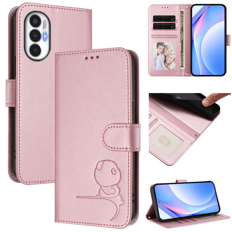 Litter Panda Embossing RFID Leather Phone Case with Lanyard, For Tecno Spark 10C / 10 4G, For Tecno Spark 10 Pro 4G / K17 4G, For Tecno Camon 19 / 19 Pro 5G, For Tecno Pova 4 Pro, For Tecno Pova 4, For Tecno Pova Neo 2, For Tecno Spark Go 2022 / Spark ...