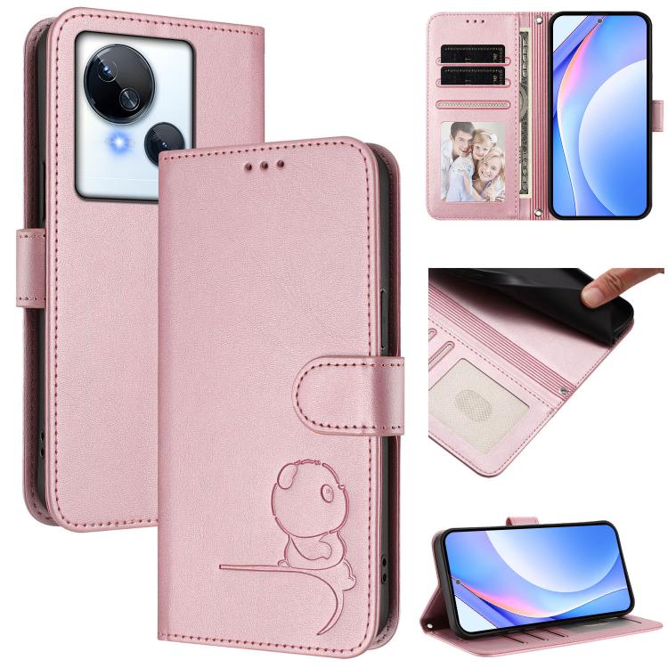 Litter Panda Embossing RFID Leather Phone Case with Lanyard, For Tecno Pop 6C / itel A18, For Tecno Spark 10 Pro Magic, For Tecno Pova 6 4G, For Tecno Pova 6 5G / Pova 6 Pro 5G, For Tecno Camon 30 Pro 5G, For Tecno Camon 30 Premier                     ...
