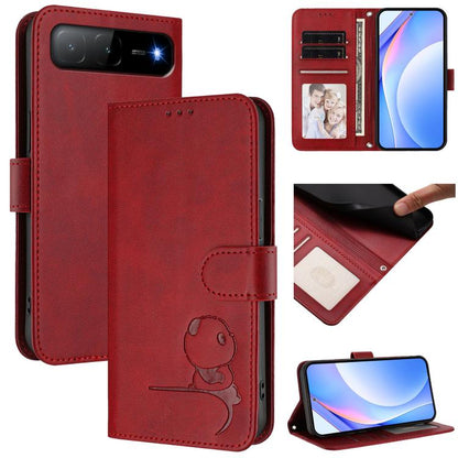 Litter Panda Embossing RFID Leather Phone Case with Lanyard, For Tecno Camon 50 Pro 4G, For Tecno Camon 50 4G, For Tecno Spark Slim 5G, For Tecno Spark Go 1 / Go 1S / Go 2025, For Tecno Camon 40 Pro 4G, For Tecno Camon 40 Premier, For Tecno Camon 40 4G...