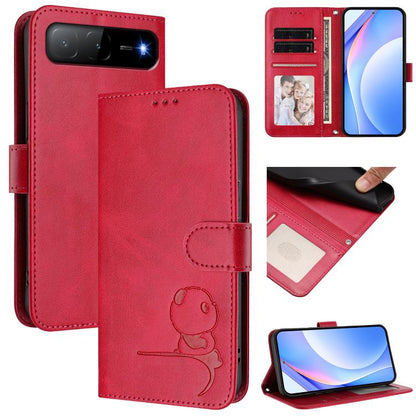 Litter Panda Embossing RFID Leather Phone Case with Lanyard, For Tecno Camon 50 Pro 4G, For Tecno Camon 50 4G, For Tecno Spark Slim 5G, For Tecno Spark Go 1 / Go 1S / Go 2025, For Tecno Camon 40 Pro 4G, For Tecno Camon 40 Premier, For Tecno Camon 40 4G...