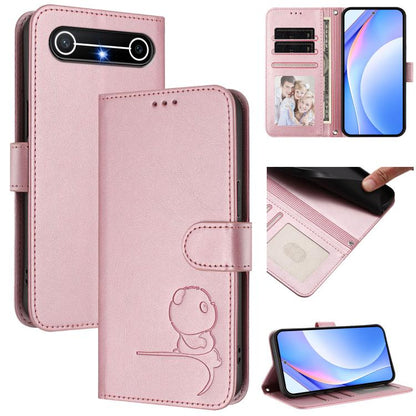 Litter Panda Embossing RFID Leather Phone Case with Lanyard, For Tecno Camon 50 Pro 4G, For Tecno Camon 50 4G, For Tecno Spark Slim 5G, For Tecno Spark Go 1 / Go 1S / Go 2025, For Tecno Camon 40 Pro 4G, For Tecno Camon 40 Premier, For Tecno Camon 40 4G...