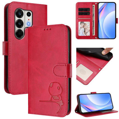 Litter Panda Embossing RFID Leather Phone Case with Lanyard, For Tecno Camon 50 Pro 4G, For Tecno Camon 50 4G, For Tecno Spark Slim 5G, For Tecno Spark Go 1 / Go 1S / Go 2025, For Tecno Camon 40 Pro 4G, For Tecno Camon 40 Premier, For Tecno Camon 40 4G...
