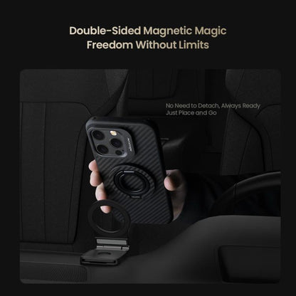 NILLKIN NKL13 FiberSnap 360 Degree Rotating Double-Sided Magnetic Finger Ring Phone Holder