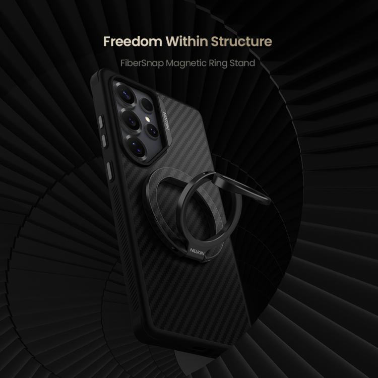NILLKIN NKL13 FiberSnap 360 Degree Rotating Double-Sided Magnetic Finger Ring Phone Holder
