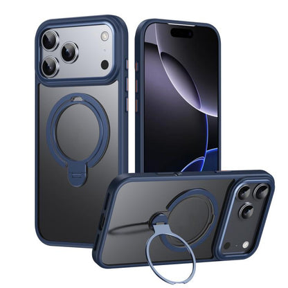 Double Ring MagSafe Magnetic Holder Phone Case, For iPhone 18 Pro / 17 Pro, For iPhone 18 Pro Max / 17 Pro Max, For iPhone 17, For iPhone 17 Air