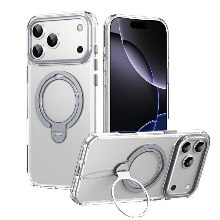 Double Ring MagSafe Magnetic Holder Phone Case, For iPhone 18 Pro / 17 Pro, For iPhone 18 Pro Max / 17 Pro Max, For iPhone 17, For iPhone 17 Air