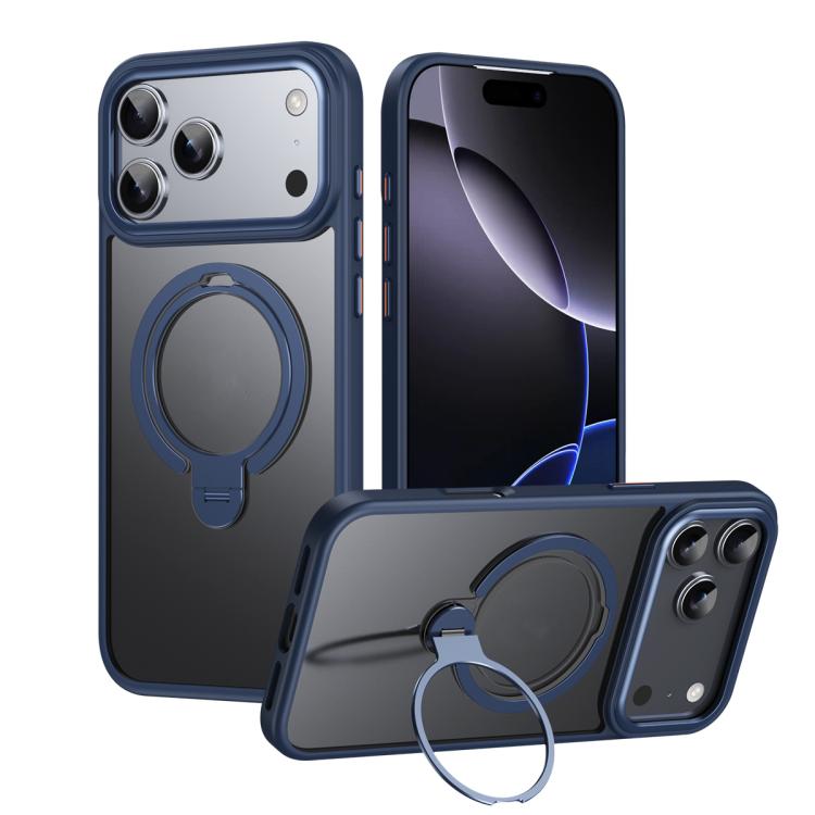 Double Ring MagSafe Magnetic Holder Phone Case, For iPhone 18 Pro / 17 Pro, For iPhone 18 Pro Max / 17 Pro Max, For iPhone 17, For iPhone 17 Air