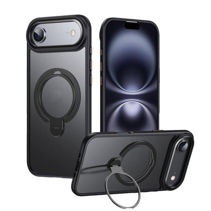 Double Ring MagSafe Magnetic Holder Phone Case, For iPhone 18 Pro / 17 Pro, For iPhone 18 Pro Max / 17 Pro Max, For iPhone 17, For iPhone 17 Air