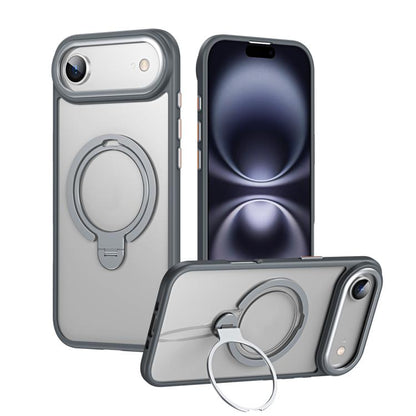 Double Ring MagSafe Magnetic Holder Phone Case, For iPhone 18 Pro / 17 Pro, For iPhone 18 Pro Max / 17 Pro Max, For iPhone 17, For iPhone 17 Air