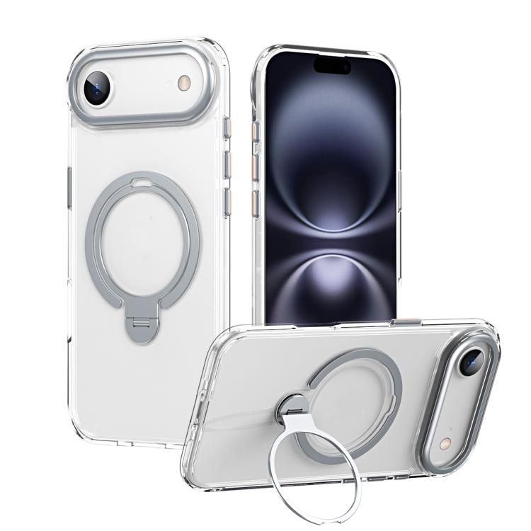 Double Ring MagSafe Magnetic Holder Phone Case, For iPhone 18 Pro / 17 Pro, For iPhone 18 Pro Max / 17 Pro Max, For iPhone 17, For iPhone 17 Air
