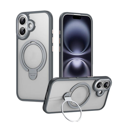 Double Ring MagSafe Magnetic Holder Phone Case, For iPhone 18 Pro / 17 Pro, For iPhone 18 Pro Max / 17 Pro Max, For iPhone 17, For iPhone 17 Air