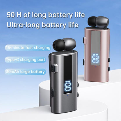 K92 Collar Clip Wireless Bluetooth Earphone