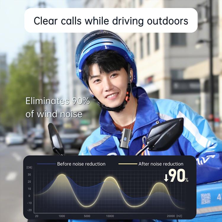 K92 Collar Clip Wireless Bluetooth Earphone