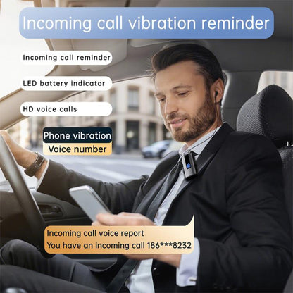 K92 Collar Clip Wireless Bluetooth Earphone