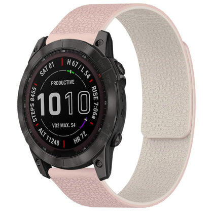 xDfind Litchi Texture Magnetic Silicone Watch Band, For Garmin Fenix 8/7X/6X/5X 26mm, For Garmin Fenix 8/7/6/5 22mm, For Garmin Fenix 8/7S/6S/5S 20mm, For Garmin Forerunner 45 / 45S / Swim 2 18mm, For Garmin Forerunner 35/30/35J 20mm