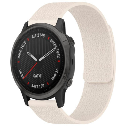 xDfind Litchi Texture Magnetic Silicone Watch Band, For Garmin Fenix 8/7X/6X/5X 26mm, For Garmin Fenix 8/7/6/5 22mm, For Garmin Fenix 8/7S/6S/5S 20mm, For Garmin Forerunner 45 / 45S / Swim 2 18mm, For Garmin Forerunner 35/30/35J 20mm