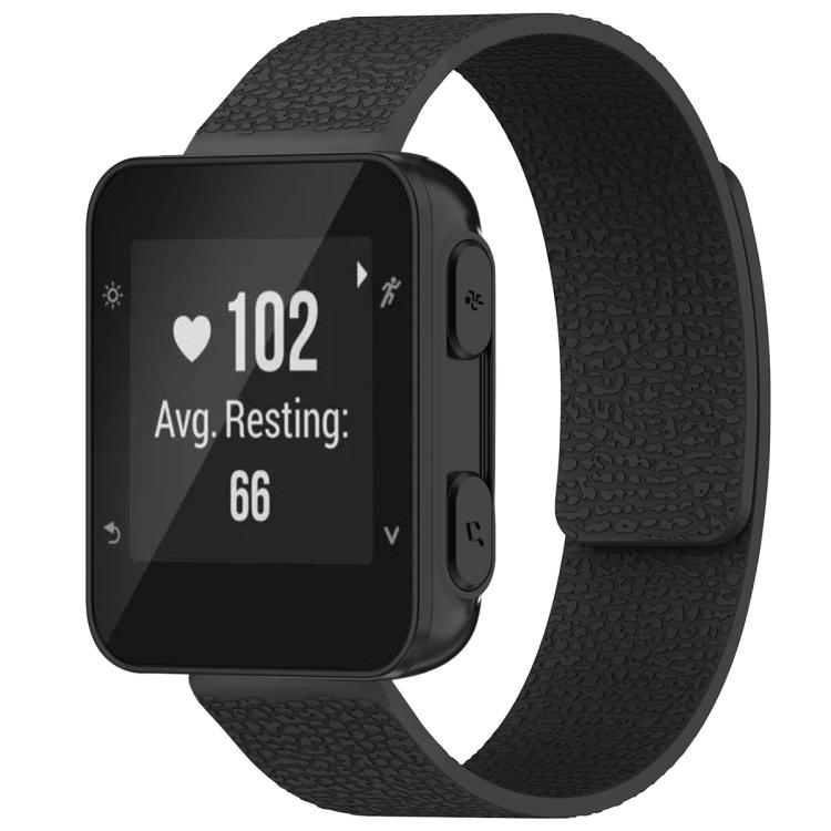 xDfind Litchi Texture Magnetic Silicone Watch Band, For Garmin Fenix 8/7X/6X/5X 26mm, For Garmin Fenix 8/7/6/5 22mm, For Garmin Fenix 8/7S/6S/5S 20mm, For Garmin Forerunner 45 / 45S / Swim 2 18mm, For Garmin Forerunner 35/30/35J 20mm