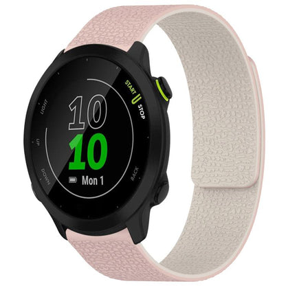 xDfind Litchi Texture Magnetic Silicone Watch Band, For Garmin Fenix 8/7X/6X/5X 26mm, For Garmin Fenix 8/7/6/5 22mm, For Garmin Fenix 8/7S/6S/5S 20mm, For Garmin Forerunner 45 / 45S / Swim 2 18mm, For Garmin Forerunner 35/30/35J 20mm