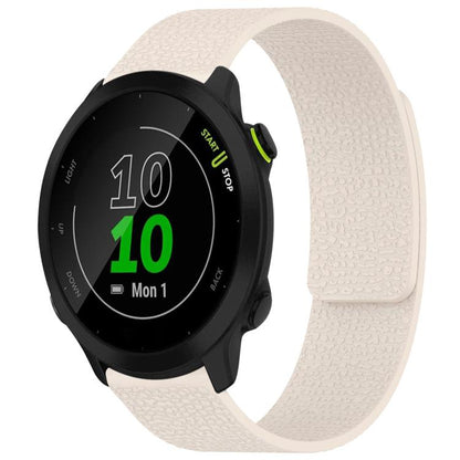 xDfind Litchi Texture Magnetic Silicone Watch Band, For Garmin Fenix 8/7X/6X/5X 26mm, For Garmin Fenix 8/7/6/5 22mm, For Garmin Fenix 8/7S/6S/5S 20mm, For Garmin Forerunner 45 / 45S / Swim 2 18mm, For Garmin Forerunner 35/30/35J 20mm