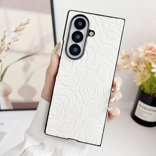 Impression Camellia Pattern Protective Phone Case, For Galaxy Z Fold8 Ultra 5G, For Galaxy Z Flip8 5G, For Samsung Galaxy Z Fold7 5G