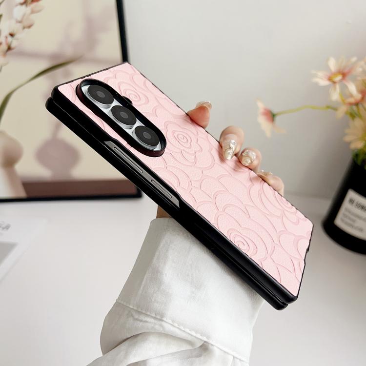 Impression Camellia Pattern Protective Phone Case, For Galaxy Z Fold8 Ultra 5G, For Galaxy Z Flip8 5G, For Samsung Galaxy Z Fold7 5G