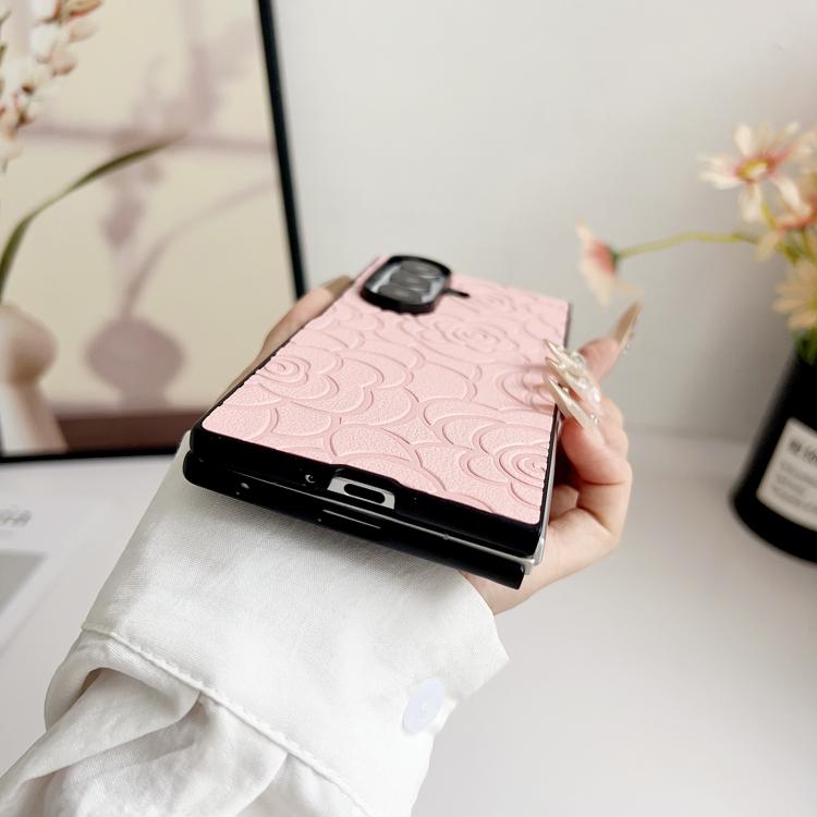 Impression Camellia Pattern Protective Phone Case, For Galaxy Z Fold8 Ultra 5G, For Galaxy Z Flip8 5G, For Samsung Galaxy Z Fold7 5G