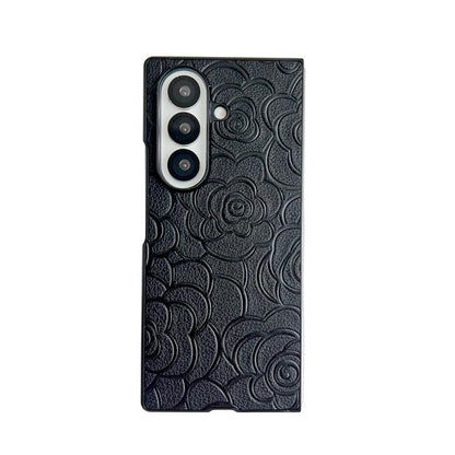 Impression Camellia Pattern Protective Phone Case, For Galaxy Z Fold8 Ultra 5G, For Galaxy Z Flip8 5G, For Samsung Galaxy Z Fold7 5G