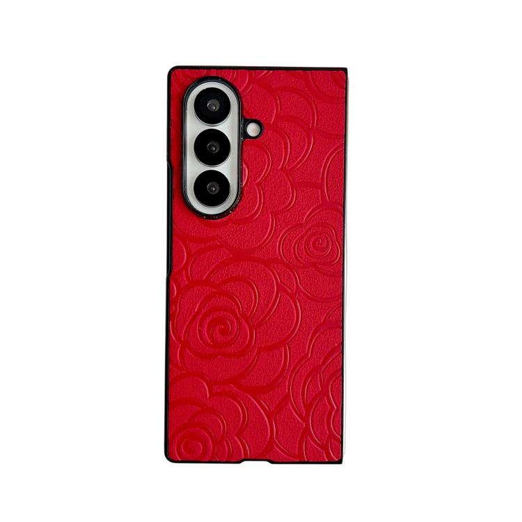 Impression Camellia Pattern Protective Phone Case, For Galaxy Z Fold8 Ultra 5G, For Galaxy Z Flip8 5G, For Samsung Galaxy Z Fold7 5G