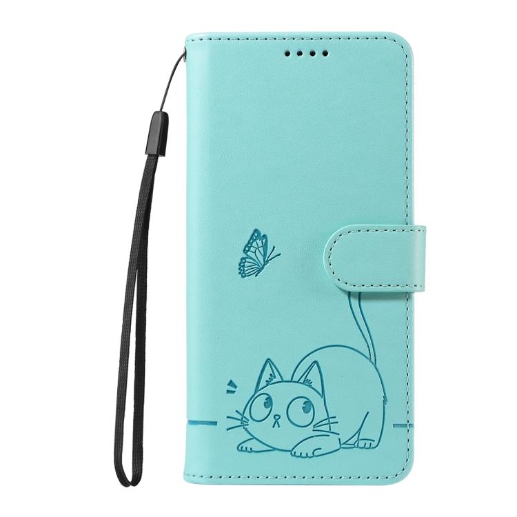 Adorable Cat Embossed Pattern Flip Leather Phone Case, For Realme C85 5G / 15X 5G India, For Realme C85 Pro 4G, For Realme 15T 5G, For Realme C71 4G India, For Realme 15 5G, For Realme 14x 5G Global