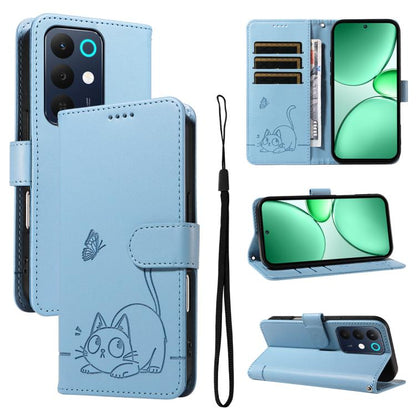 Adorable Cat Embossed Pattern Flip Leather Phone Case, For Realme 16T 5G, For Realme P4x 5G, For Realme C85 5G / 15X 5G India, For Realme C85 Pro 4G, For Realme 15T 5G, For Realme C71 4G India, For Realme 15 5G, For Realme 14x 5G Global