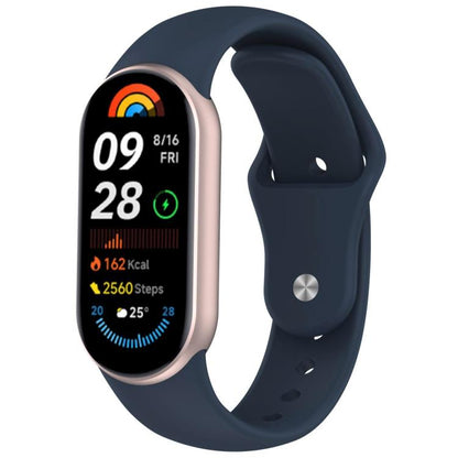 xDfind Reverse Buckle Silicone Watch Band, For Xiaomi Smart Band 11 / 10 / 9 / 8
