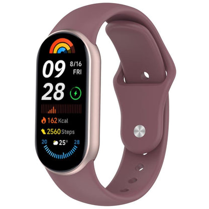xDfind Reverse Buckle Silicone Watch Band, For Xiaomi Smart Band 11 / 10 / 9 / 8