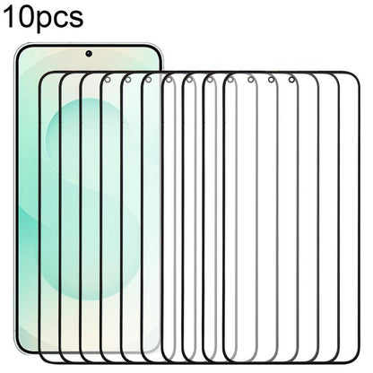 10pcs Front Screen Outer Glass Lens with OCA Optically Clear Adhesive