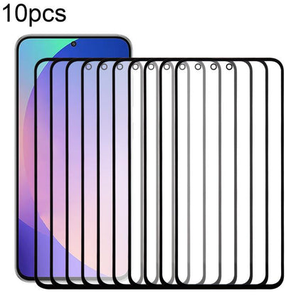 10pcs Front Screen Outer Glass Lens with OCA Optically Clear Adhesive