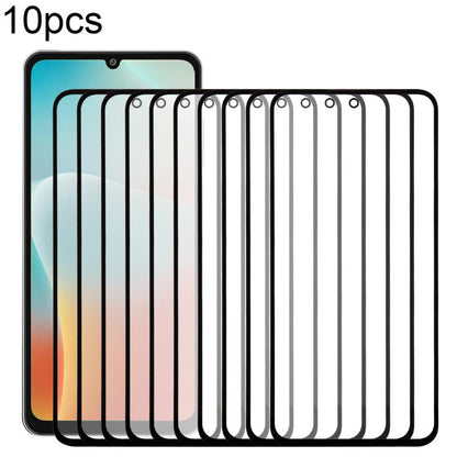 10pcs Front Screen Outer Glass Lens with OCA Optically Clear Adhesive