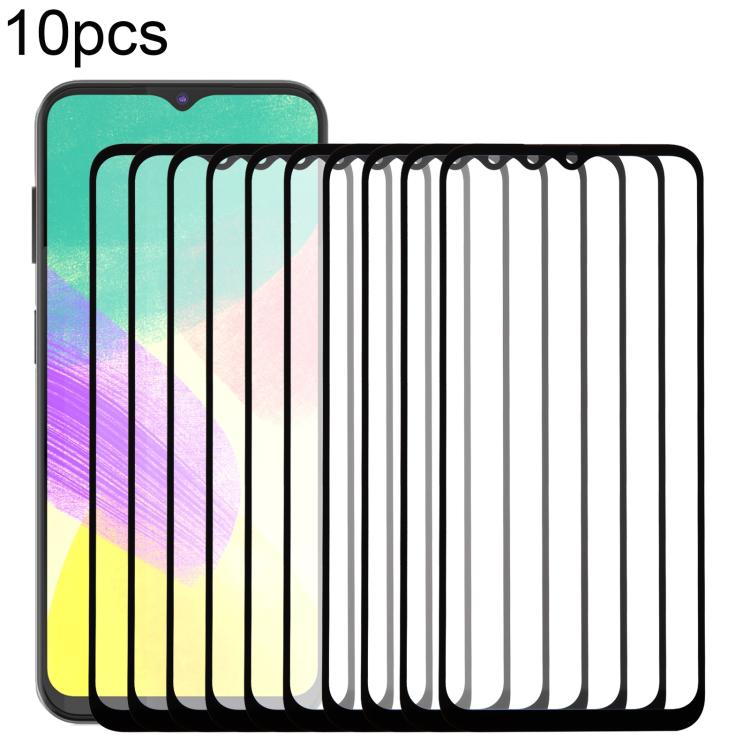 10pcs Front Screen Outer Glass Lens with OCA Optically Clear Adhesive