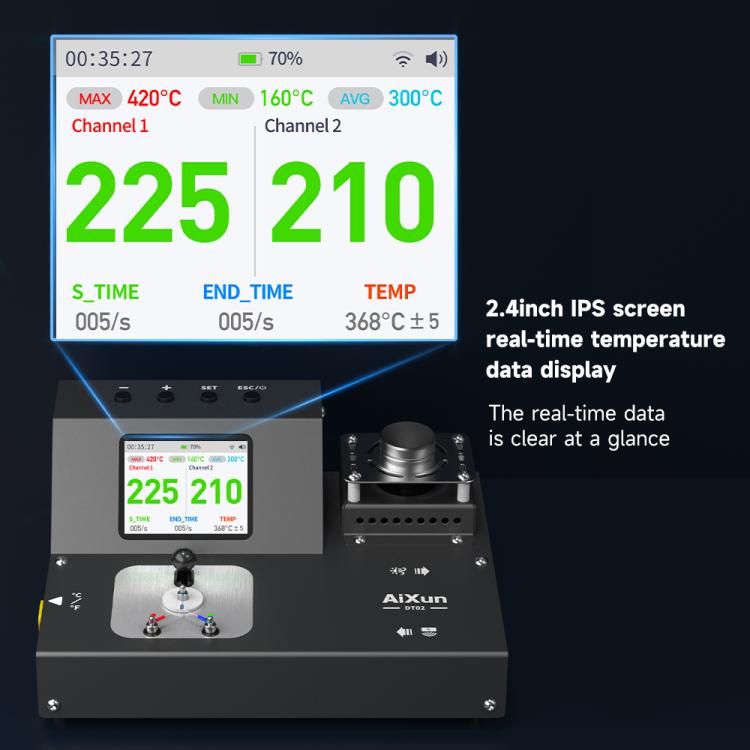 Aixun DT02 2 in 1 Dual-Channel Smart Thermometer