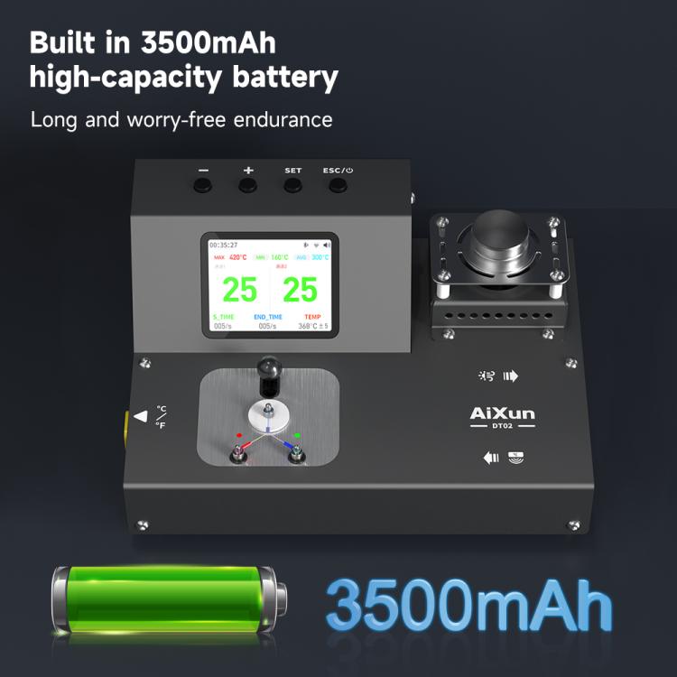 Aixun DT02 2 in 1 Dual-Channel Smart Thermometer