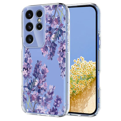 Flower Pattern Painted TPU Phone Case