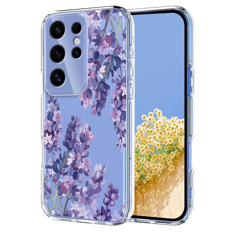 Flower Pattern Painted TPU Phone Case